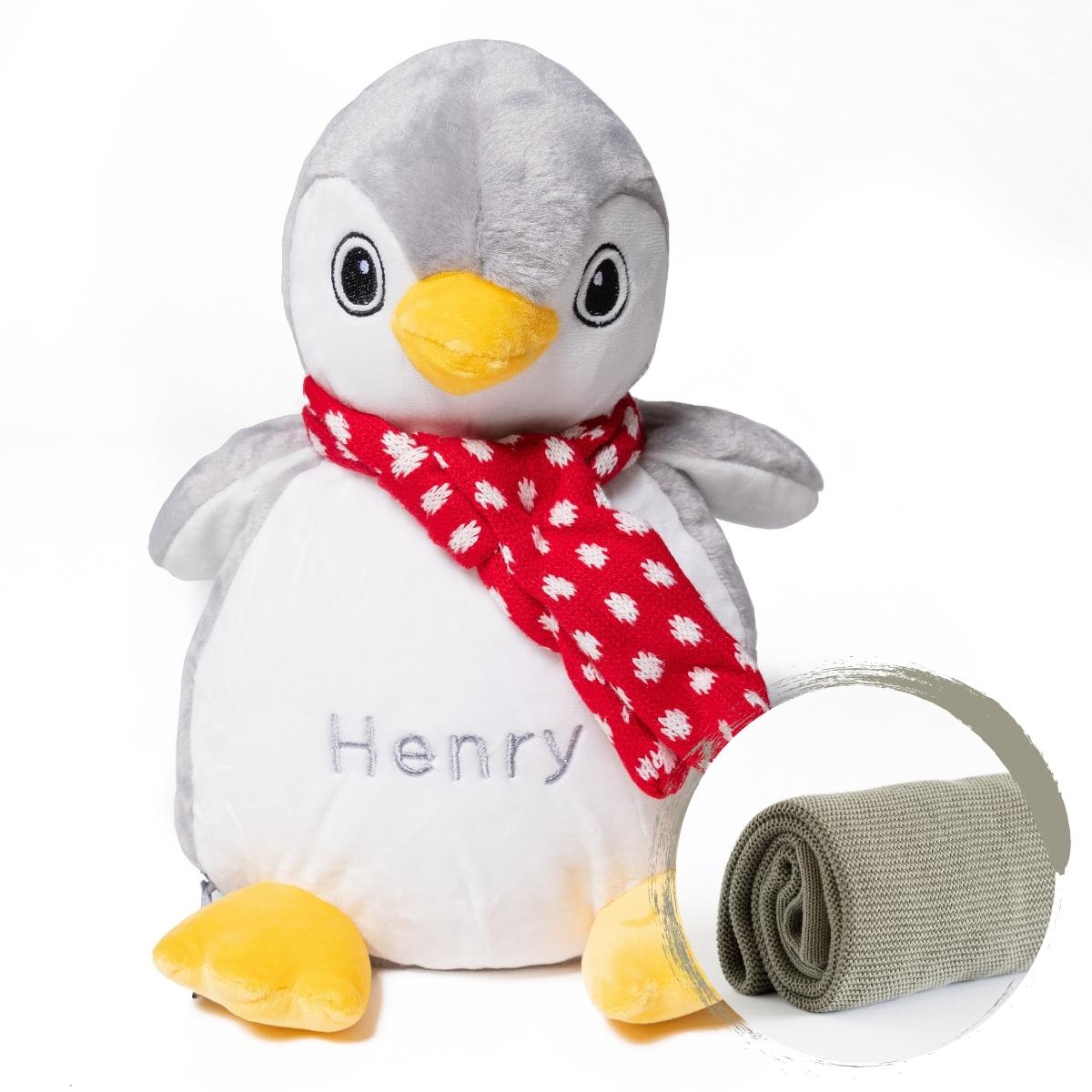 Personalised Teddy Penguine