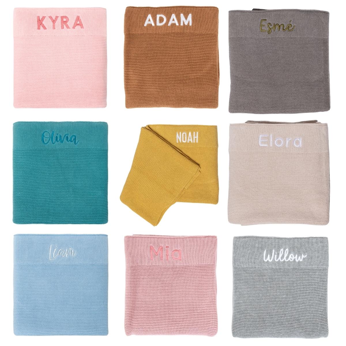 Collection of Personalised Blankets