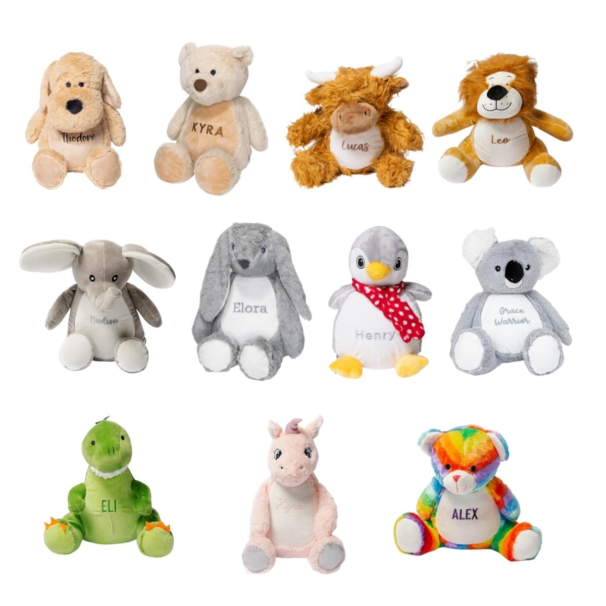 Collection of Personalised Teddy